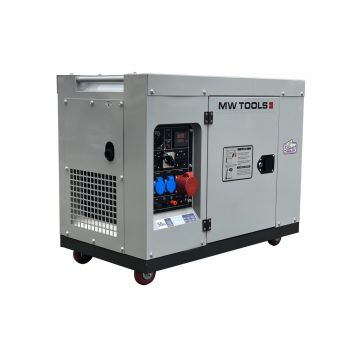 Diesel generator 6kW 1x230V + 7,5kW 3x400V MW Tools