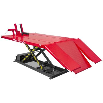 Elektrische motor en ATV schaarlift 600kg 2000x1200mm MW Tools