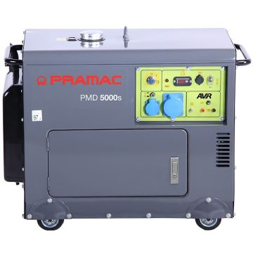 Diesel generator 230V 5000 Watt AVR elektrische start PMD5000S - Pramac