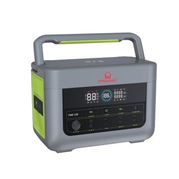 Batterypack lithium 1075 Wh Schuko/ USB-A/USB-C/ DC - Pramac