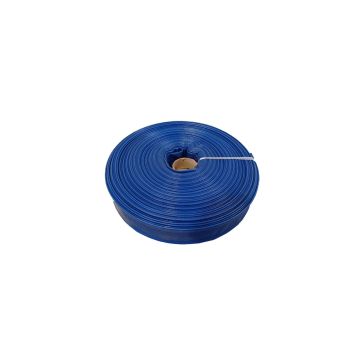 Platte slang PVC 102mm (4")L.30m 4bar - MW Tools